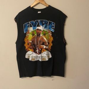 COPY - JA RULE “FYRE FESTIVAL” CUT OFF T-SHIRT